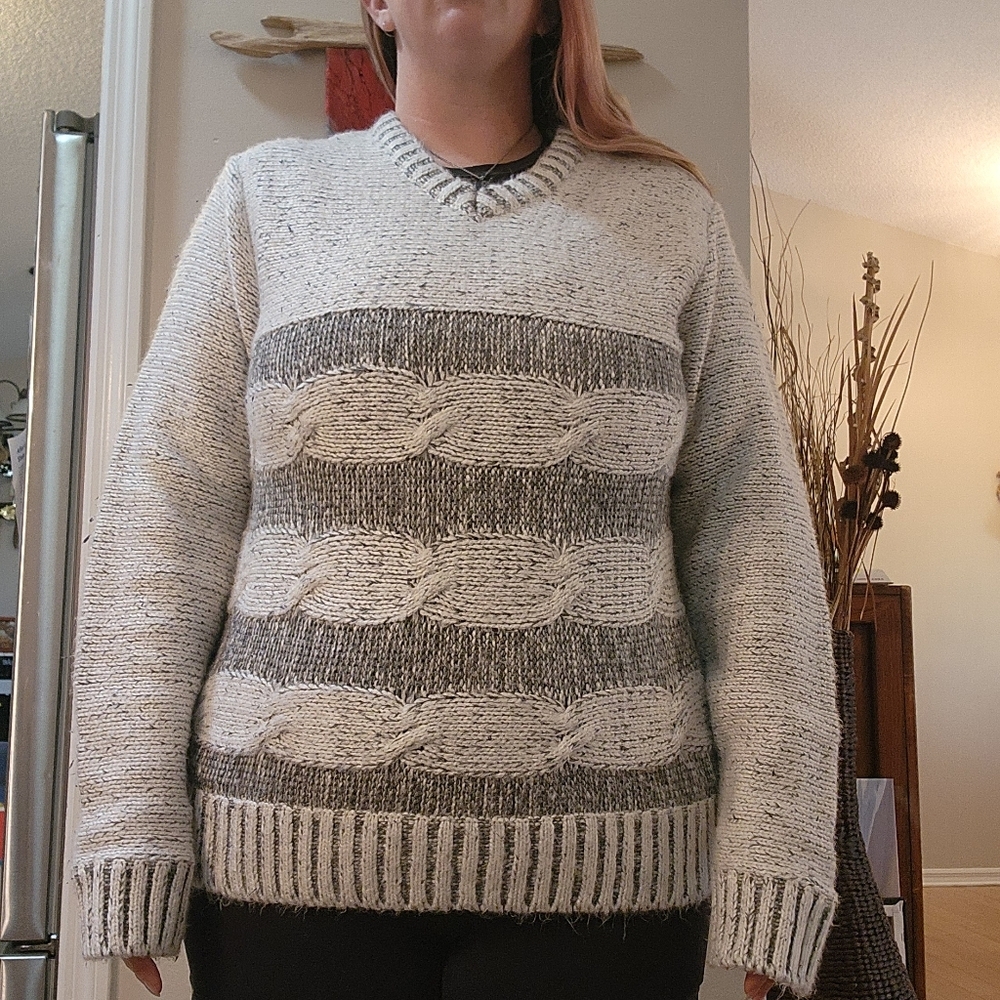 Weatherproof Vintage Knit Sweater-large - Picture 3 of 10